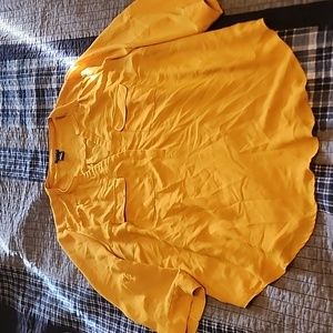 TORRID MUSTARD YELLOW BLOUSE